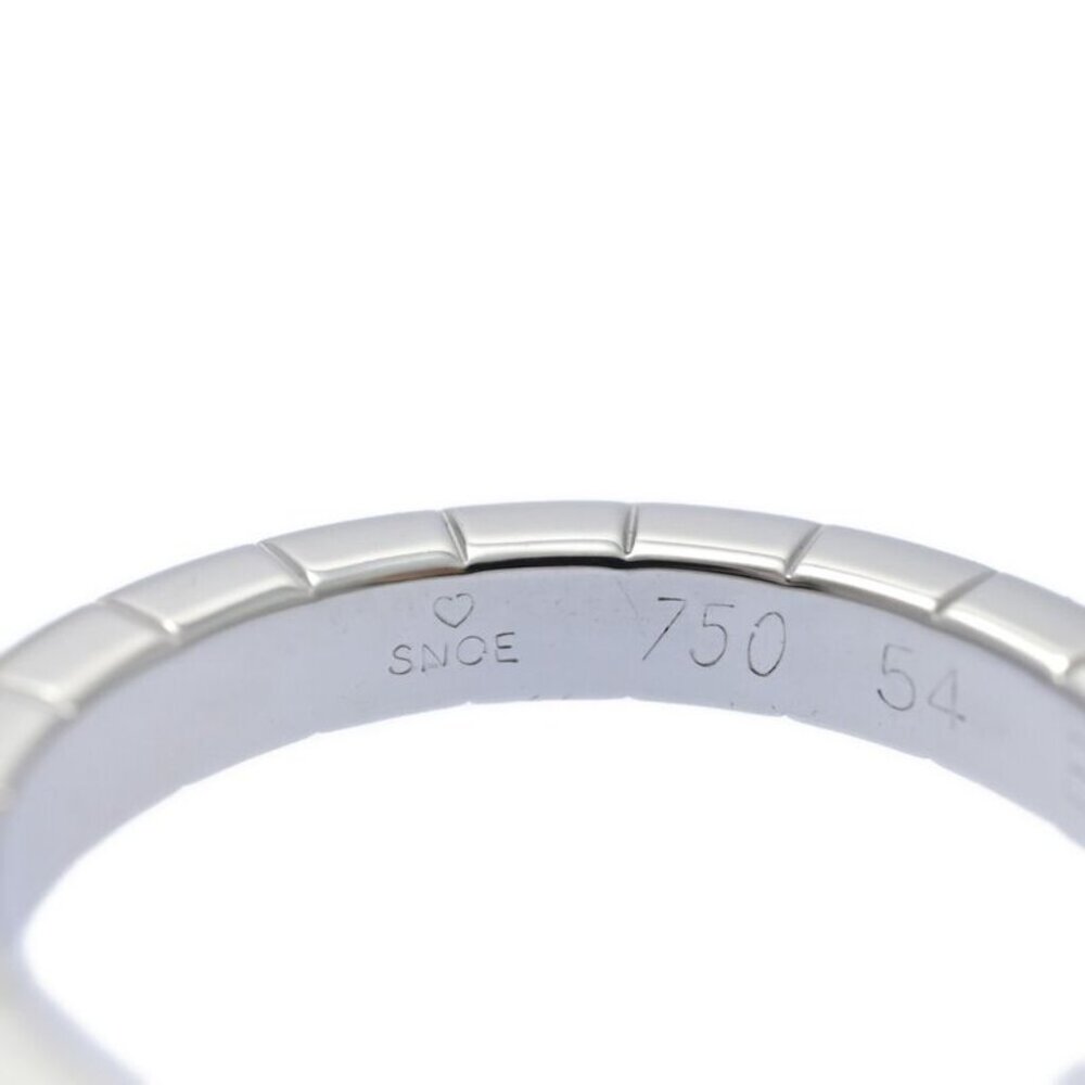 ★SOLD★ Cartier Lanier Ring 54 White Gold Wedding - Picture 7 of 11